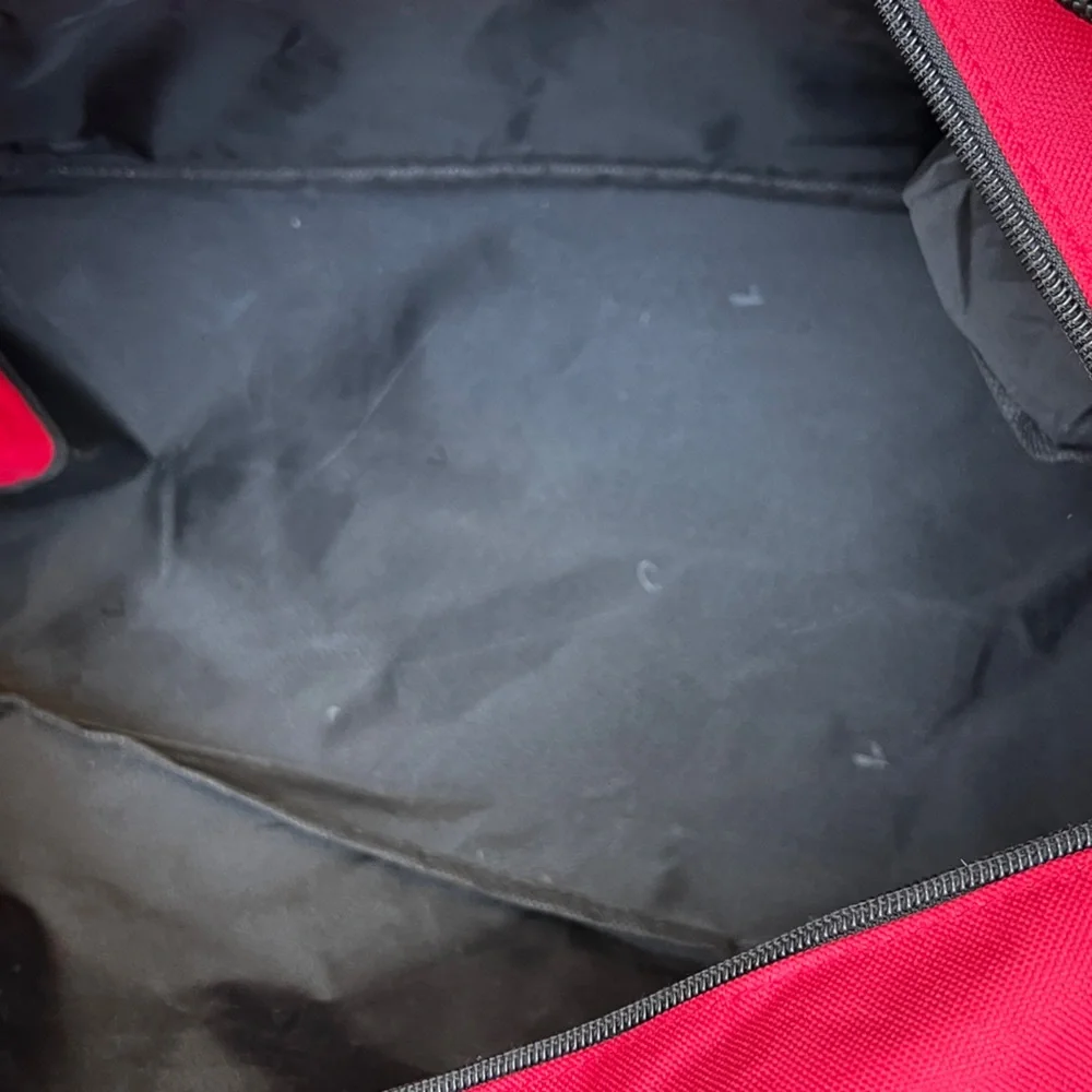 RARE- McDonalds Red And Black With Bottle Holder Lightweight Duffel Bag - Picture 8 of 10
